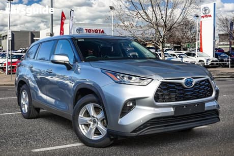Silver 2024 Toyota Kluger Wagon Gx Hybrid Awd