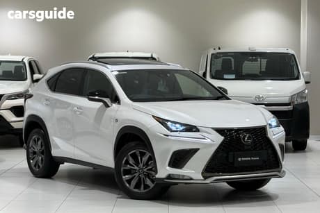 White 2021 Lexus NX300 Wagon F Sport +Ep2 (Awd)