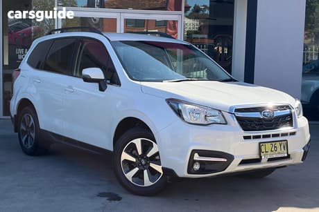 White 2017 Subaru Forester Wagon 2.0I-L