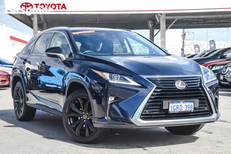 Blue 2018 Lexus RX350 Wagon Luxury