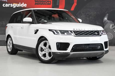 White 2019 Land Rover Range Rover Sport Wagon Sdv6 Se (183Kw)