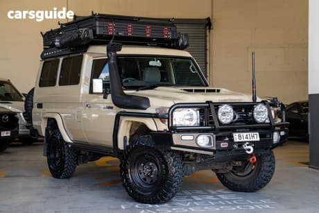 Beige 2022 Toyota Landcruiser Wagon Workmate Troop Carrier