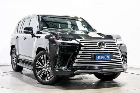 Black 2023 Lexus LX500D Wagon