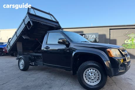 Black 2008 Holden Colorado Cab Chassis Lx (4X2)