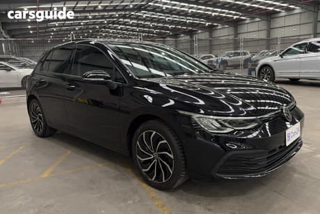 Black 2021 Volkswagen Golf Hatchback 110 Tsi Life
