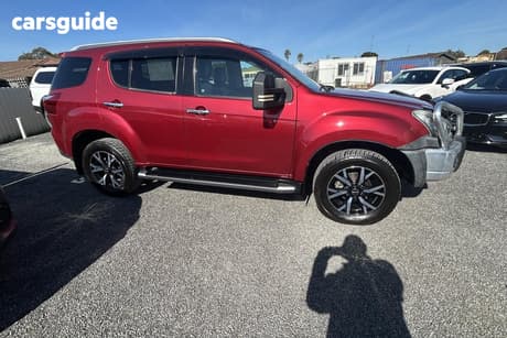 Red 2019 Isuzu MU-X Wagon Ls-T (4X4)