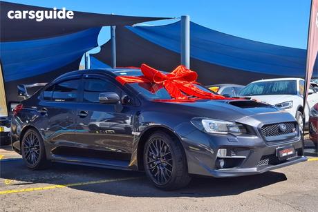 Grey 2014 Subaru WRX Sedan Sti