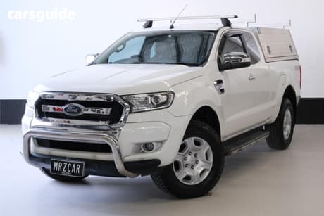 White 2018 Ford Ranger Dual Cab Utility Xlt 3.2 (4X4)