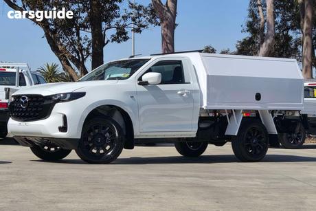 White 2026 Mazda BT-50 Freestyle Cab Chassis Xt (4X2)