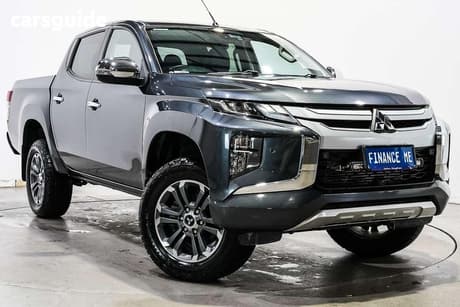 Grey 2022 Mitsubishi Triton Double Cab Pick Up Gls (4X4)