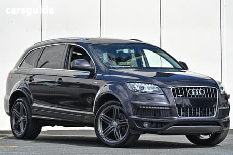 Grey 2014 Audi Q7 Wagon 3.0 Tdi Quattro