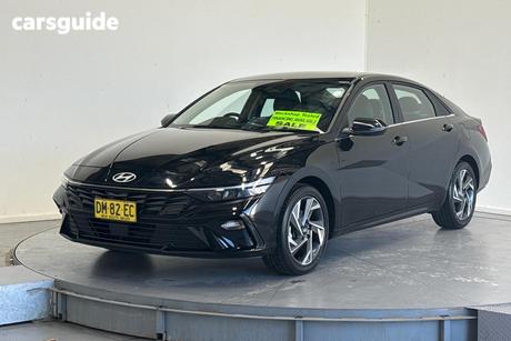 Black 2024 Hyundai I30 Sedan Elite