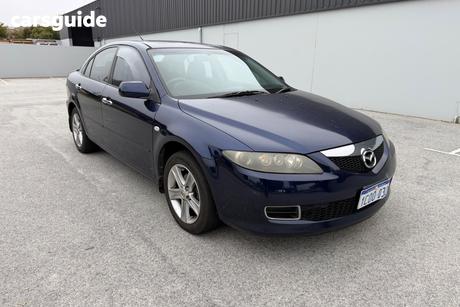 Blue 2007 Mazda 6 Hatchback Sports