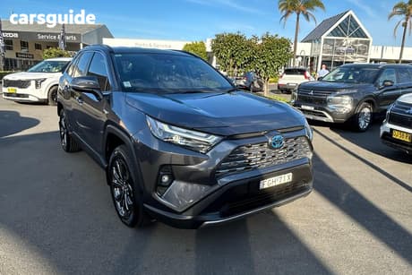 Grey 2024 Toyota RAV4 Wagon Gxl (Awd) Hybrid