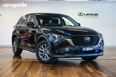Black 2023 Mazda CX-5 Wagon G25 Maxx Sport (Awd)