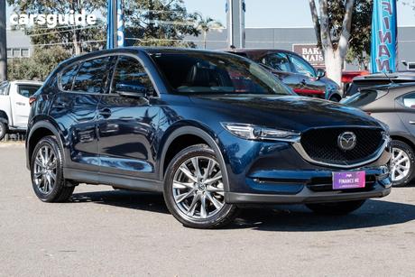 Blue 2021 Mazda CX-5 Wagon Akera Turbo (Awd)
