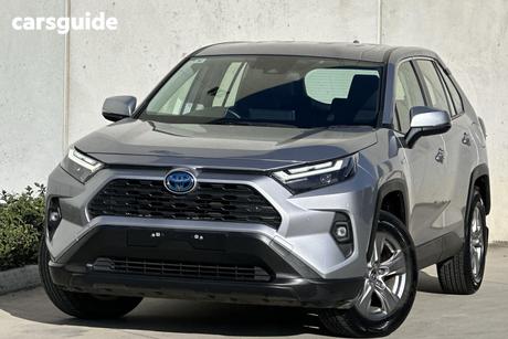 Silver 2024 Toyota RAV4 Wagon Gx (2Wd) Hybrid