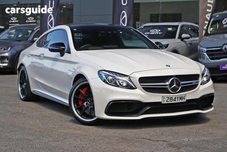 White 2016 Mercedes-Benz C63 Coupe S