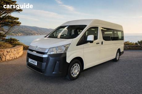 White 2020 Toyota HiAce Bus Slwb Commuter (12 Seats)