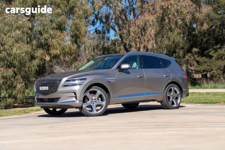 Silver 2021 Genesis GV80 Wagon 3.0D Awd