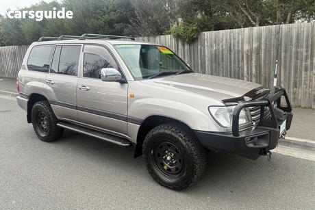 Grey 2003 Toyota Landcruiser Wagon Gxl (4X4)