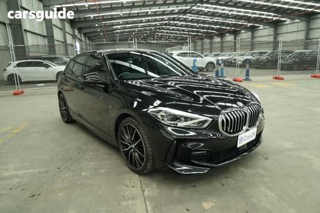Black 2021 BMW 118I Hatchback M Sport