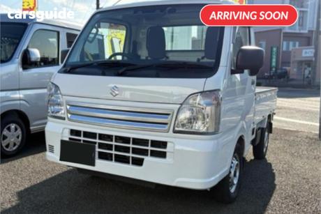 White 2024 Suzuki Carry Ute Tray KC 4WD
