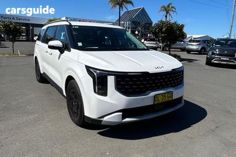 White 2024 Kia Carnival Wagon S