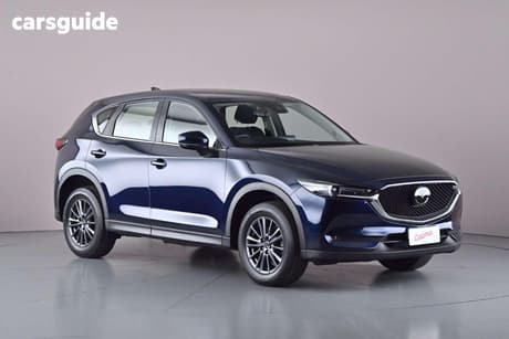 Blue 2021 Mazda CX-5 Wagon Maxx Sport (Fwd)