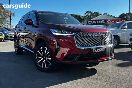 Red 2021 Haval H6 Wagon Lux