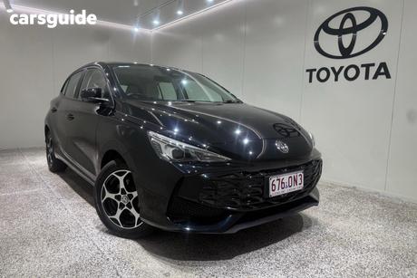 Black 2025 MG MG3 Hatchback Essence