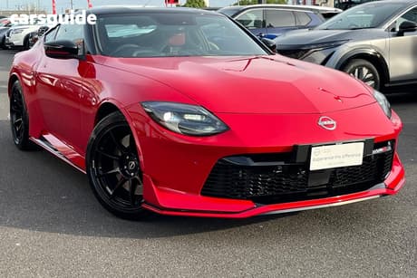 Red 2025 Nissan Z Coupe Nismo