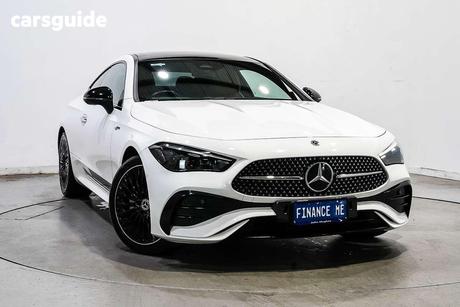 White 2024 Mercedes-Benz Cle200 Coupe Mhev