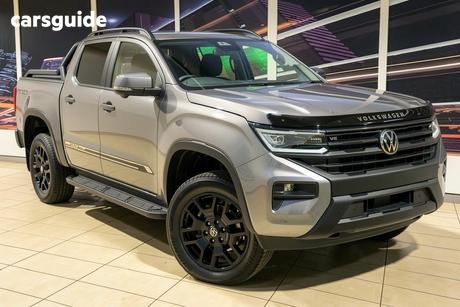 Grey 2026 Volkswagen Amarok Dual Cab Utility Panamericana Tdi600 4Motion