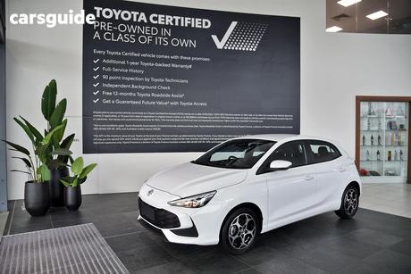 White 2025 MG MG3 Hatchback Excite Hybrid+
