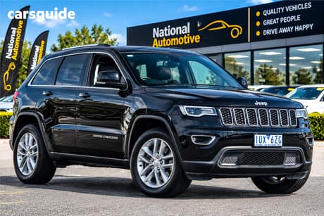 Black 2017 Jeep Grand Cherokee Wagon Laredo (4X2)