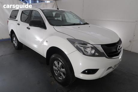 White 2016 Mazda BT-50 Dual Cab Utility Xt (4X2)