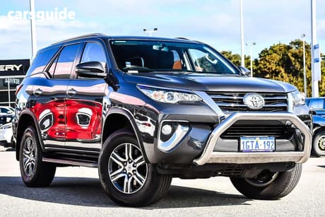 Grey 2019 Toyota Fortuner Wagon Gxl