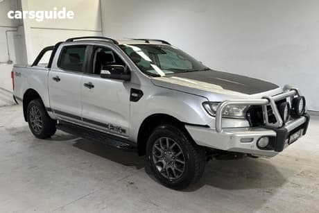 Silver 2017 Ford Ranger Dual Cab Utility Fx4 Special Edition