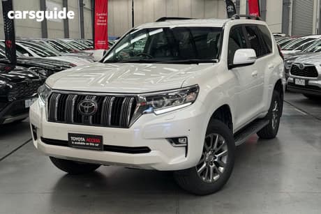 White 2020 Toyota Landcruiser Prado Wagon Vx (4X4)