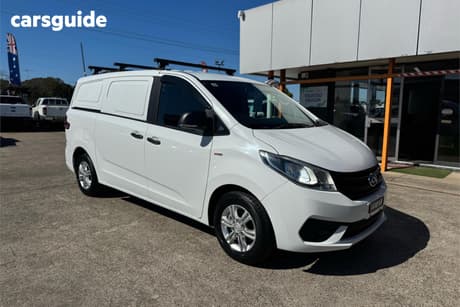 White 2021 LDV G10 Van Barn Door