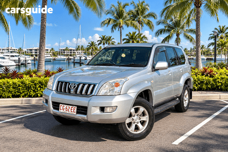 Silver 2005 Toyota Landcruiser Prado Wagon Gxl (4X4)