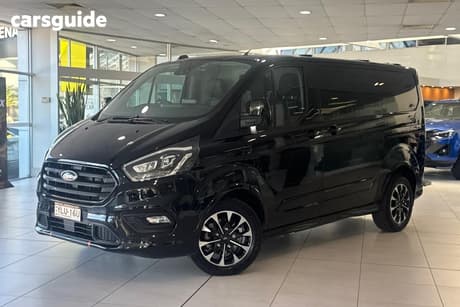 Black 2021 Ford Transit Custom Van 320S Sport (Swb)