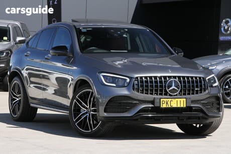 Grey 2020 Mercedes-Benz GLC43 Coupe 4Matic