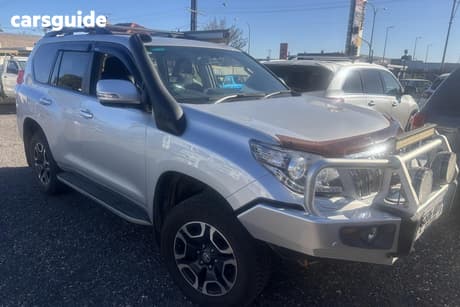 Silver 2012 Toyota Landcruiser Prado Wagon Kakadu (4X4)