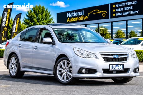 Silver 2013 Subaru Liberty Sedan 2.5I Premium