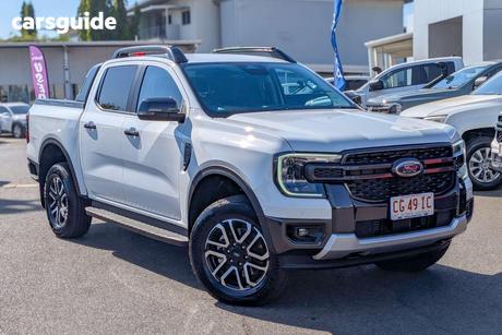 White 2025 Ford Ranger Double Cab Pick Up Sport 2.0 (4X4)