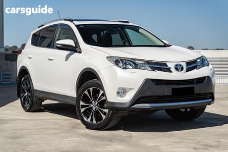 White 2014 Toyota RAV4 Wagon Cruiser (4X4)
