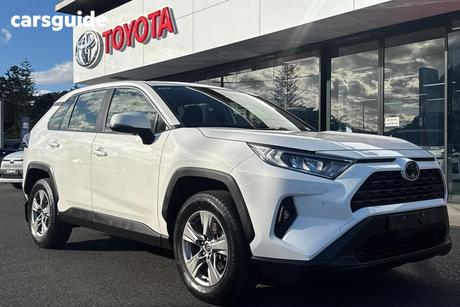 White 2023 Toyota RAV4 Wagon Gx (2Wd)