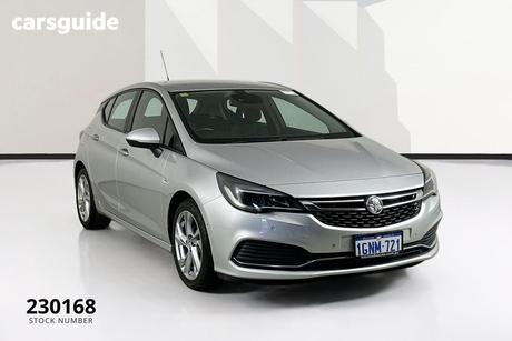 Silver 2018 Holden Astra Hatchback Rs